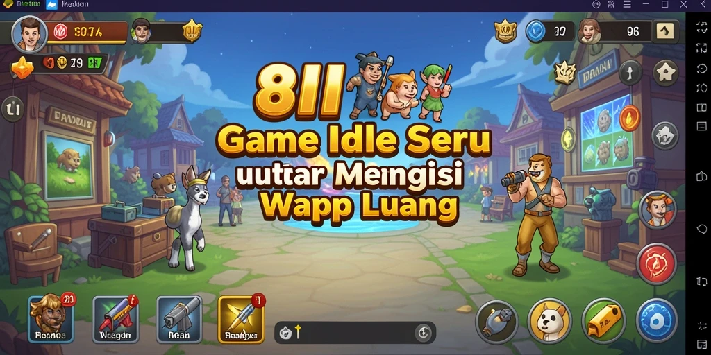Screenshot utama 8II menampilkan aksi gameplay yang menegangkan dan seru.