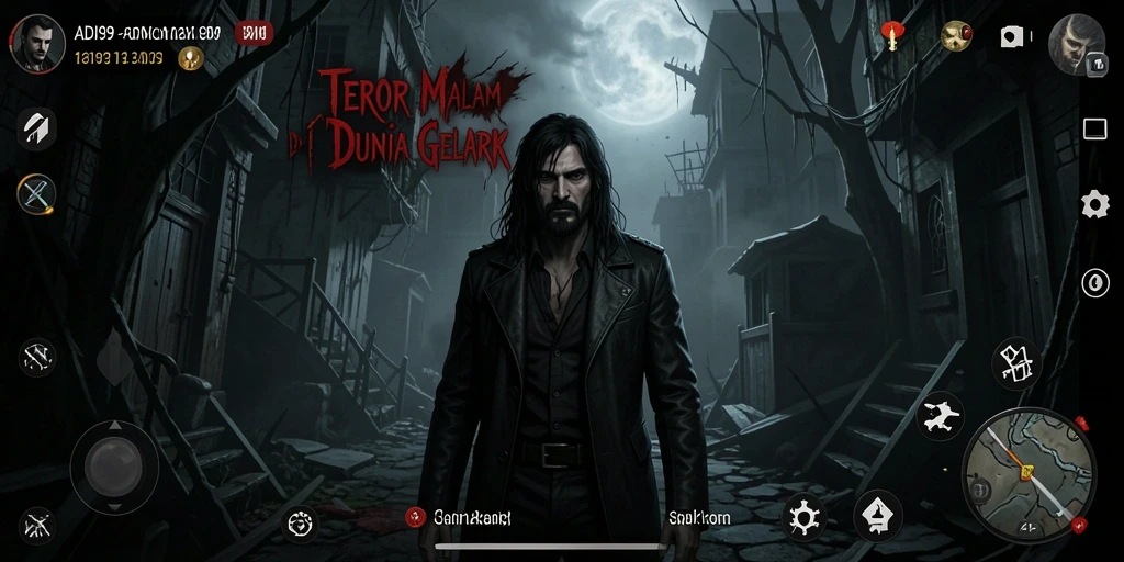 Tangkapan layar mendebarkan dari gameplay menyeramkan ADI99.