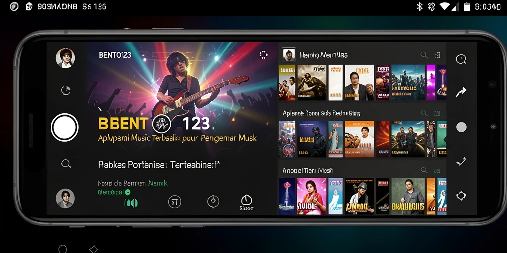 Tampilan menarik dari gameplay BENTO123 yang menggugah semangat musik.
