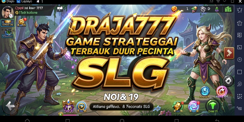 Screenshot gameplay DRAJA777 yang menampilkan strategi pertempuran yang dinamis.