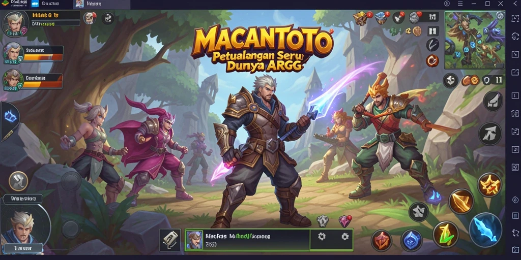Gameplay seru dan menantang di dunia <strong>MACANTOTO</strong>.