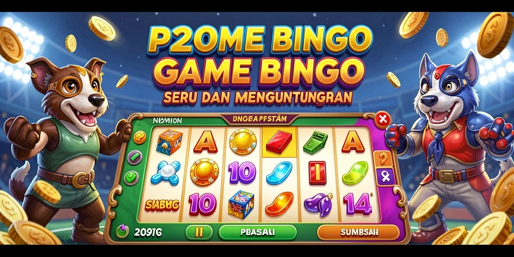 Tampilan gameplay P200M yang seru dan penuh warna.