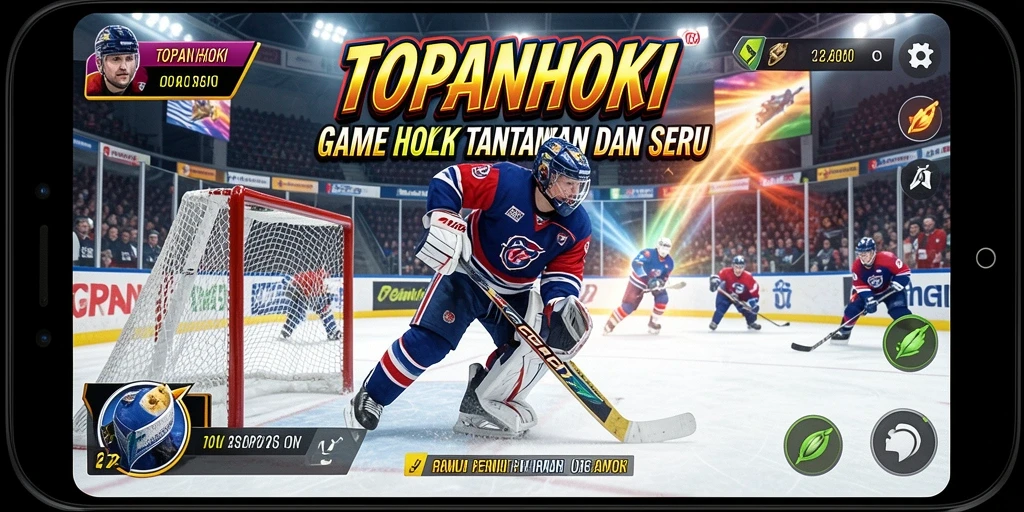 Tampilan gameplay seru dan mendebarkan di TOPANHOKI.