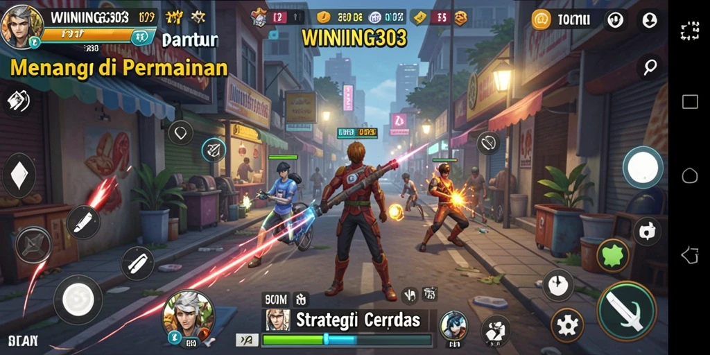 Tampilan gameplay strategi dari WINNING303 yang menegangkan dan penuh aksi.